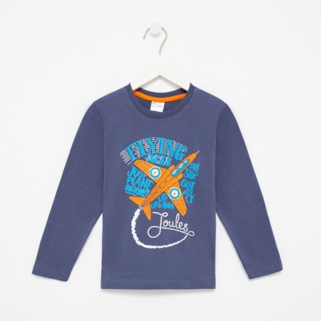 Longslit for a boy, dark blue color, height 86 cm-9