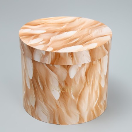 Set of hats 5 in 1, gift packaging, “feathers”, 13 x 14 - 19.5 x 22 cm-6