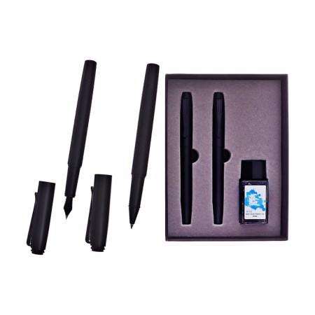 Gift pens 2 pieces in Giving Box (Roller and Puff) with ink 18 ml