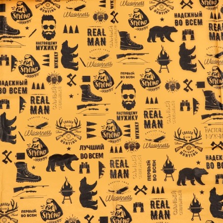 Package Paper by silence, "Strong man", 50 x 66 cm-1