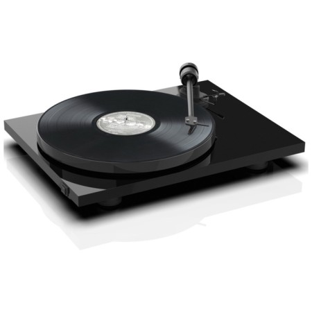 Vinyl player PRO-JECT E1 High Gloss Black Om5e UNI-3
