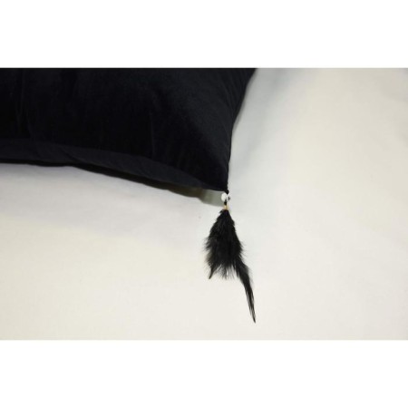Pillowcase "Jasmine", size 45x45 cm, black color-2