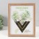 Photo frame plastic 20x25 cm "Double braid" wheat 22.4x27.4x1.1 cm