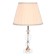 Hell lamp "Jacqueline" E27 40W gold 30x30x49 cm Risalux