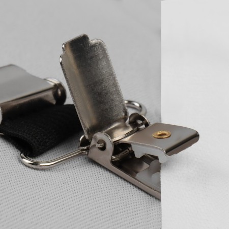 Clip for fixation, 25 mm, nickel color-2