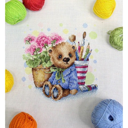 Embroidery set "Plush Talisman" 18 × 19 cm