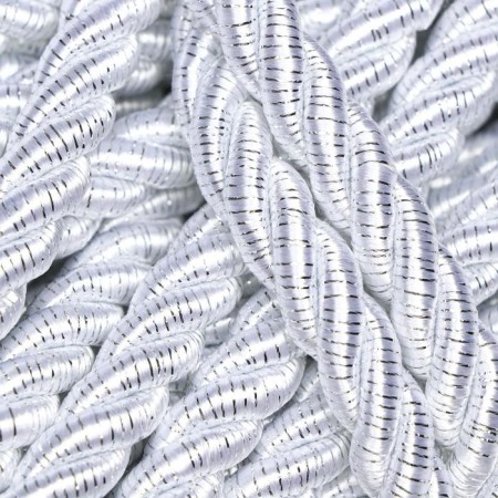 Cord twisted, decorative, without braid, No. 0.3, 12 mm, 25 m-1