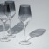 A set of glass glasses for the wine "Silver Smoke", 270 ml, 4 pcs