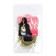 Hair gum "Love" 10 pcs., Diam. 3.5 cm