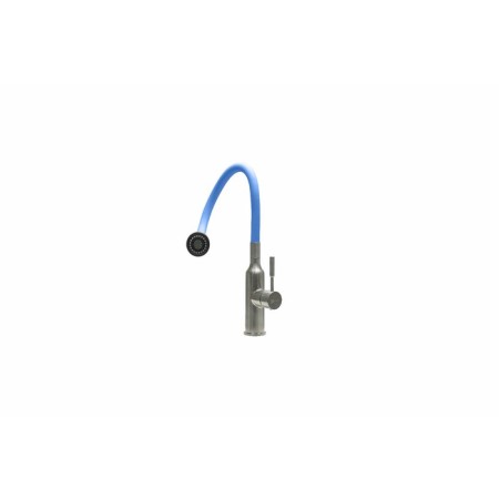 LEMARK LM5082S-BLUE kitchen mixer, single-leaf, flexible spout, 2 functions, blue-1