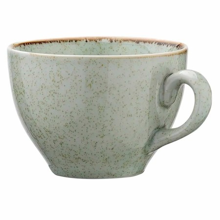 Cup Kutahya Porselen Pearl Lima, green color