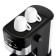Coffee machine KitFort KT-7211, Rozhkova, 1100 watts, 1.25 l, cappuccino, black