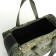 Road bag on lightning, 3 outer pockets, long belt, camouflage color