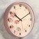 Wall clock "field flowers", smooth move, d = 30.5 cm