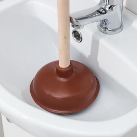 Vantuz with a long handle, d = 13.5 cm, h = 41 cm, color mix-6