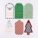 A set of decorative nameplate "Time of Magic", 17x15 cm, New Year