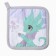 Set of kitchen. Dolyana "tea party in the forest": mittens 20x28 cm, severity 17x17 cm, 35% HL, 65% PE