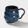 Ceramic "shell" mug, 320 ml, blue color