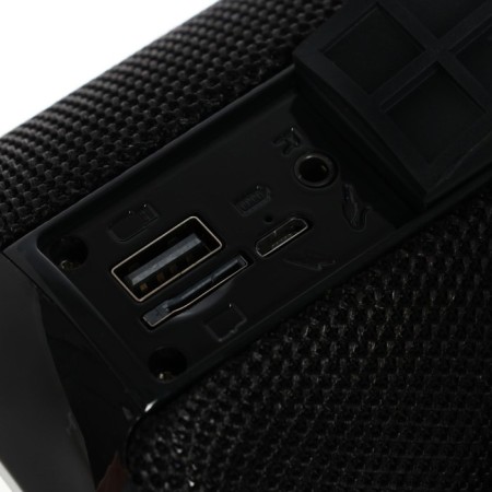 Portable column Hoco HC1, 5 W, 1200 mAh, BT5.0, Microsd, USB, AUX, FM radio, black-5