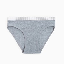 Panties female slips, gray color, rr 46-48
