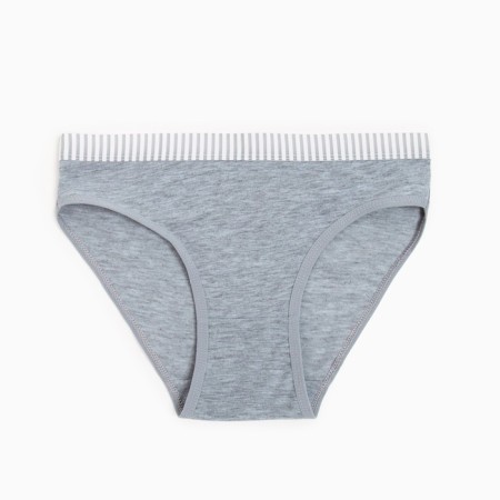 Panties female slips, gray color, rr 46-48