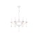 Suspended chandelier ambrella like, Modern, TR9596, 6HE14, white color, light wood