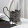 The cup holder "George the Victorious", D = 61 mm, nickel, with blackening