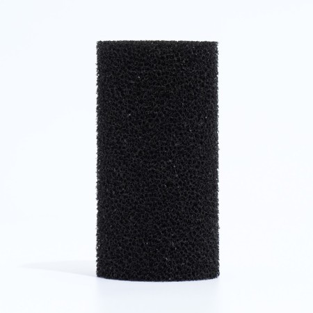 Round sponge No. 2, medium -porous 30 ppi, 6 x 6 x 12 cm, black-1