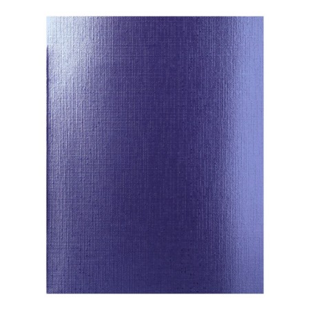 Notebook of 48 sheets in a cage, Metallic “purple”, boumvinyl cover, offset block