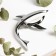 Capodastr for guitar Music Life Shark, silver