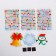 Set for creativity "New Year's magnets: snowflake, bell, snowman"