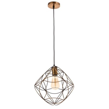 Lamp Bayerlux 669915/1 E27 40W gold 21x21x121 cm-2