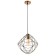 Lamp Bayerlux 669915/1 E27 40W gold 21x21x121 cm