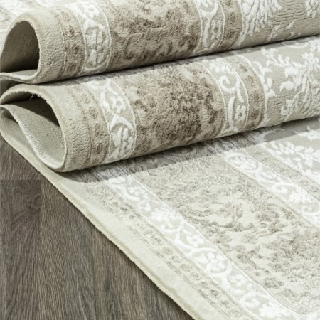Rectangular carpet Valentis sirocco, size 200x400 cm, color BEIGE/Brown-3