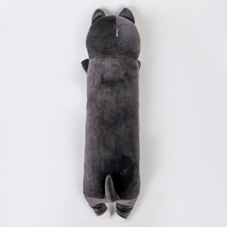 Soft toy "Husky", 80 cm, gray-white color-3