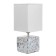 Safari table lamp E27 40W white-gray 12.5x12.5x29 cm Risalux