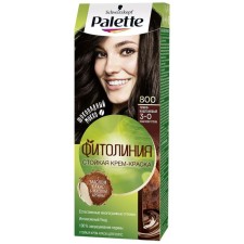 Cream-coloring hair Palette phytolinia, tone 800, dark chestnut