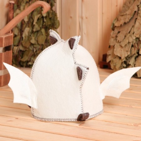 White model "Dragon" hat "-2