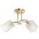 Henri chandelier 2x60W E27 Gold 43x25x23cm Ritter