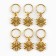 Hair piercing "Magic is not far off", 6 pcs.