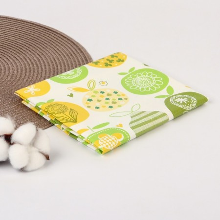 Baby oilcloth "apples", rn. 50x70 cm., WITHOUT