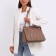 Bag-mixer on lightning, beige color