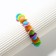 Children's bracelet "Choselka", a wave with beads, color