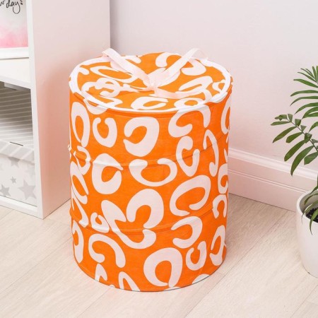 The basket is universal, folding, 36 × 36 × 42 cm, color mix-2