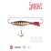Balancir Lucky John Viking 6 + tee, 6 cm, color 11hrt blister