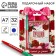 Set of Notepad "Best Teacher", A7 format, 32 sheets, plastic pen, blue pasta