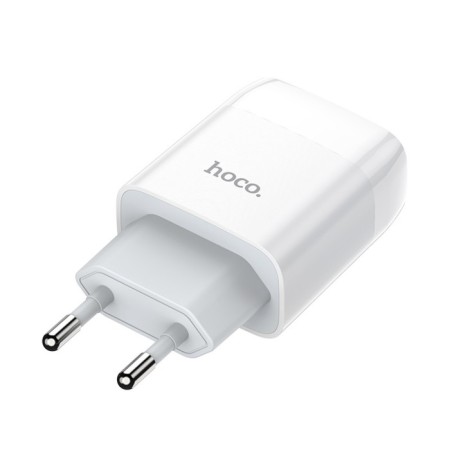 Network charger HOCO C72A, 1 USB, 2.1 a, white-2