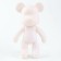 Diamond mosaic on the figure "Pink Bear"