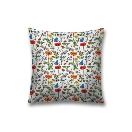 Pillowess decorative "Field sketches", on a zipper, size 45x45 cm