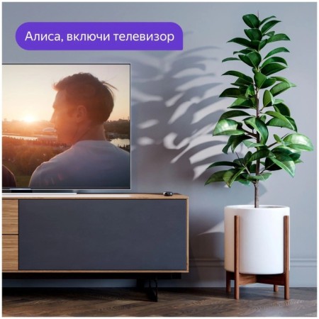 Smart remote control "Yandex" SmartControl, voice assistant Alice, IR sensor, Wi-Fi, up to 18 m, black-7